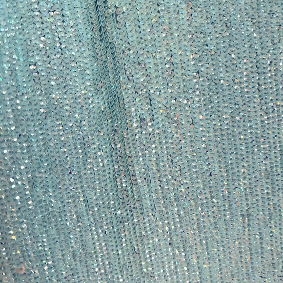 RETROFETE Giselle Dress in Turquoise - Picture 4 of 6